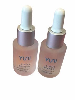 Yuni Light Seeker Glow Face Oil New 2-pack NWT